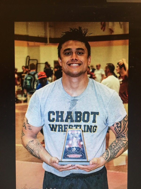Chabot wrestler Anthony Cress